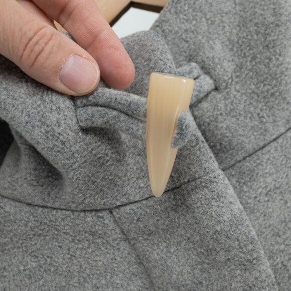 Aritzia Babaton Pearce Wool-blend coat with hood light gray | XXS - Picture 4 of 13